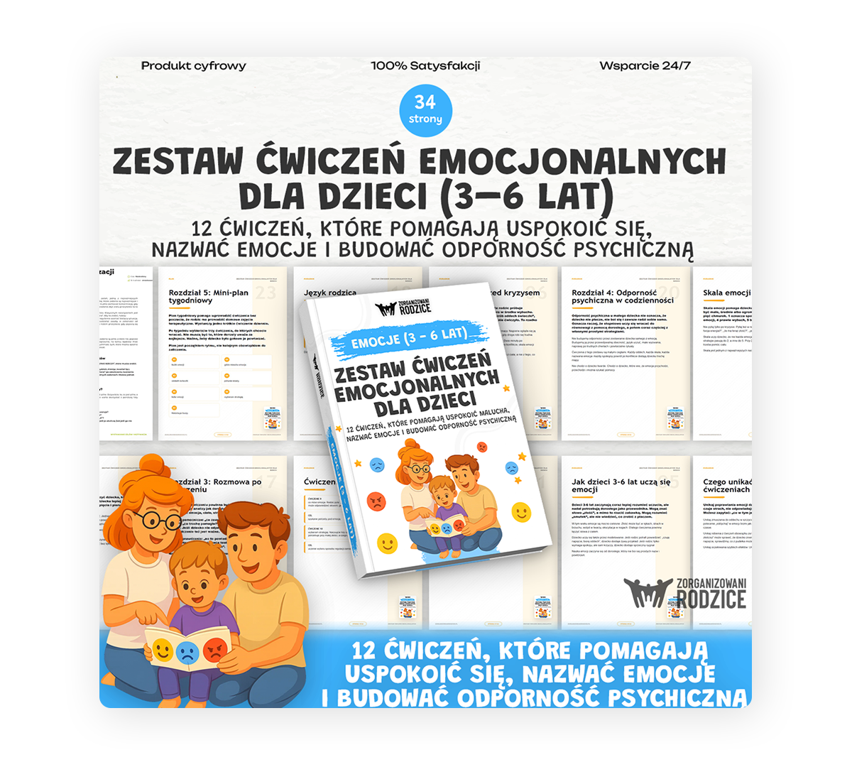 Ćwiczenia emocjonalne dla dzieci
